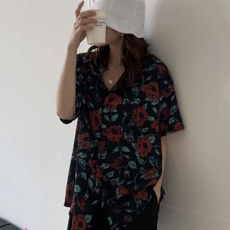 Shirts Women Retro Fashion Sum - Street Fashion Hong Kong incelemesi ve fiyatı