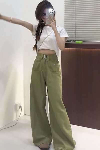 Girls Jeans Japanese Vintage C - Japanese Street Fashion Female incelemesi ve fiyatı