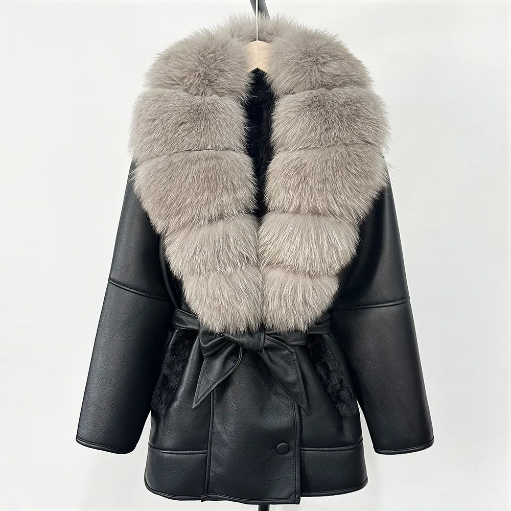 Retro Lamb Fur Jacket Natural  - Street Fashion Store incelemesi ve fiyatı