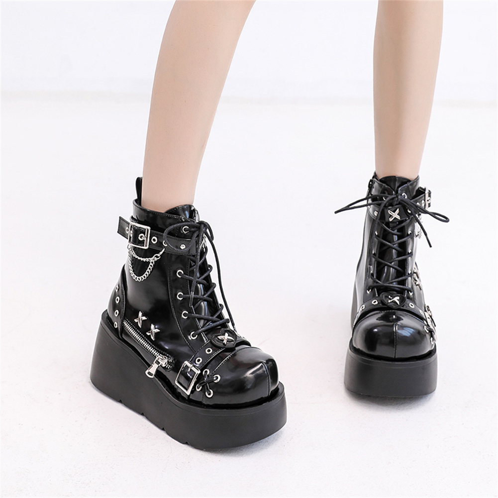 Brand New Ladies Goth Platform - Street Fashion Girls incelemesi ve fiyatı