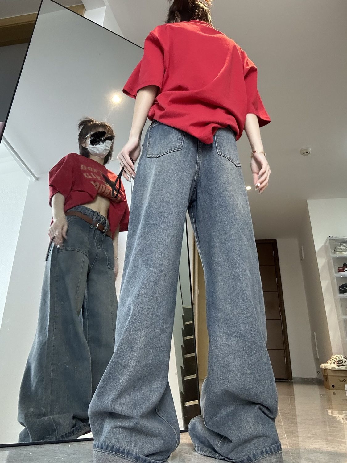 Jeans Woman Denim Trousers Kaw - Japanese Street Fashion Female incelemesi ve fiyatı